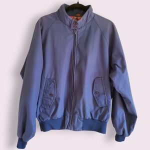 Field Stream Mens Jacket Large Blue Full Zip Plaid Lined Outerwear Coat